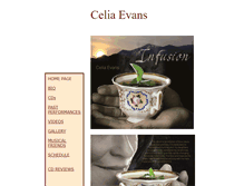 Tablet Screenshot of celiaevansfolk.com